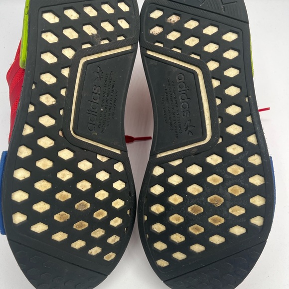 Adidas NMD R1 Multicolor Red Blue Yellow Mens Size 11 - Picture 8 of 8
